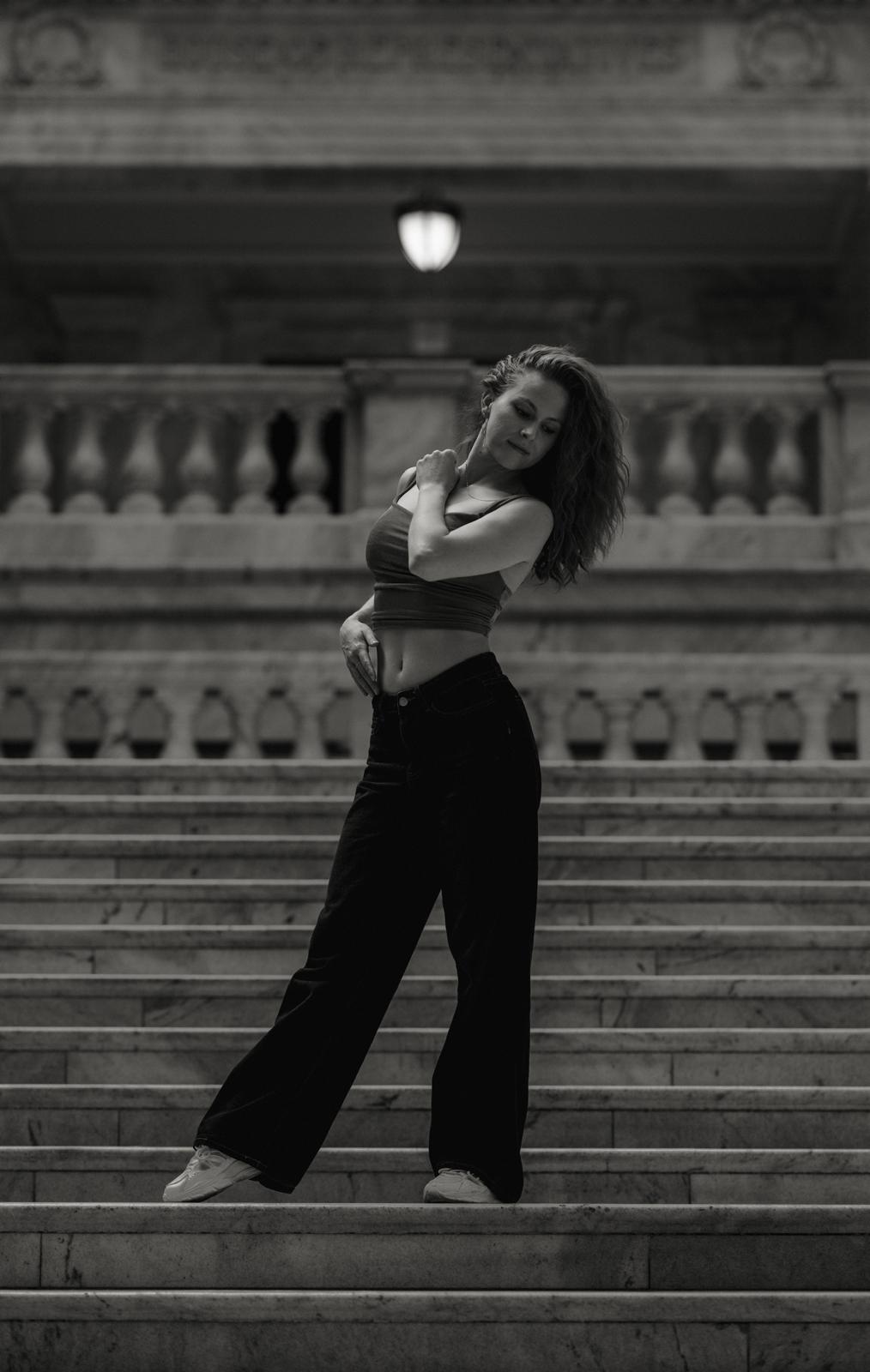 Savanna on stairs